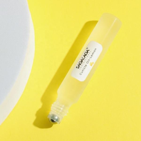 Soins végétaliens personnalisés en gros stylo à ongles sans marque stylo à paillettes Revitalisateur stylo à rouleaux huile de cuticule en vrac