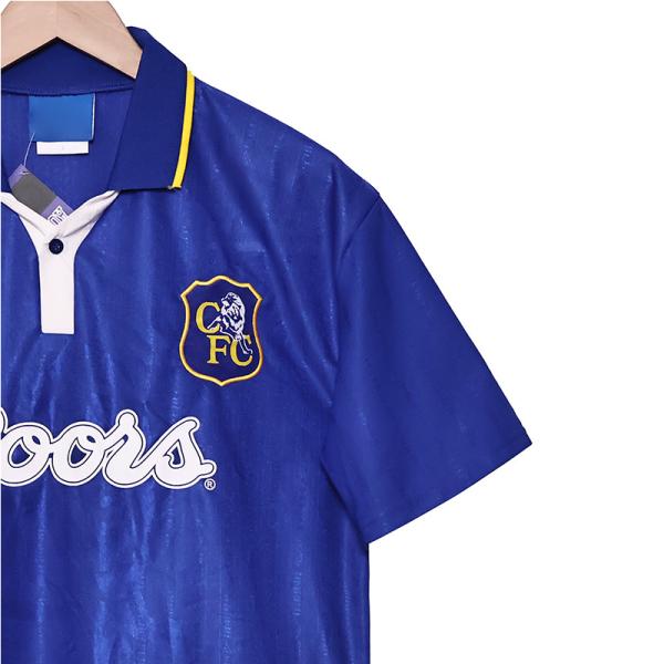 1995-1997 Season Home Chelsea Retro Jersey Model Supports Customization