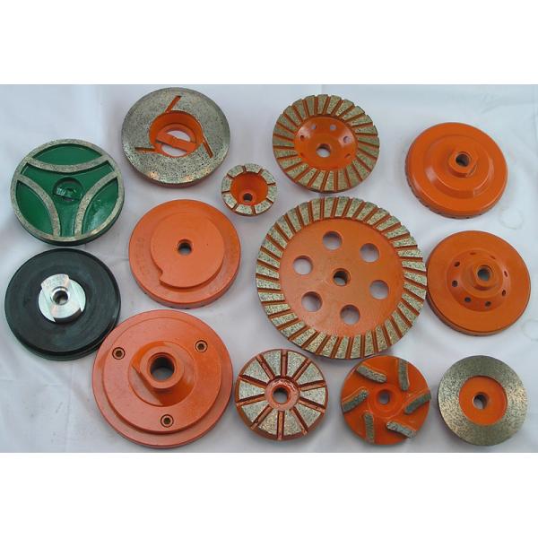 5mm Semented Diamond Cup Wheel , Double Layer Segmented Concrete Grinding Cup Wheel