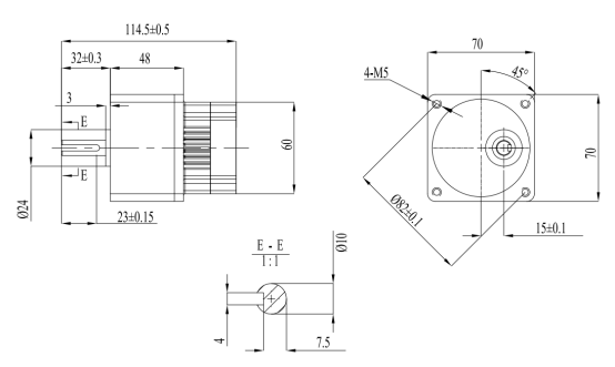 Brushless motor-W7085A