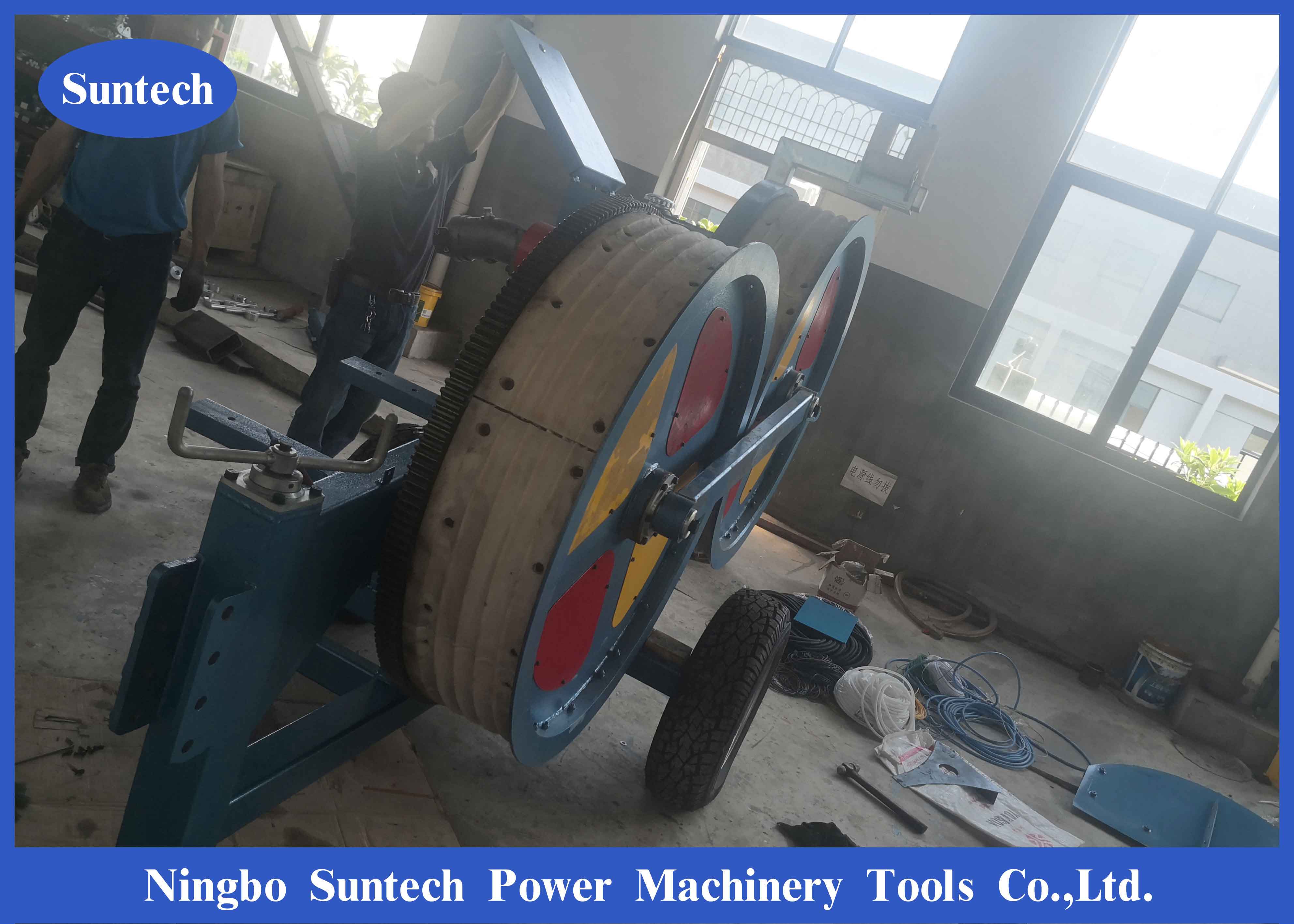 3 Tensioner кабеля тонны SA-YZ30A гидравлический для шнуровать надземного проводника