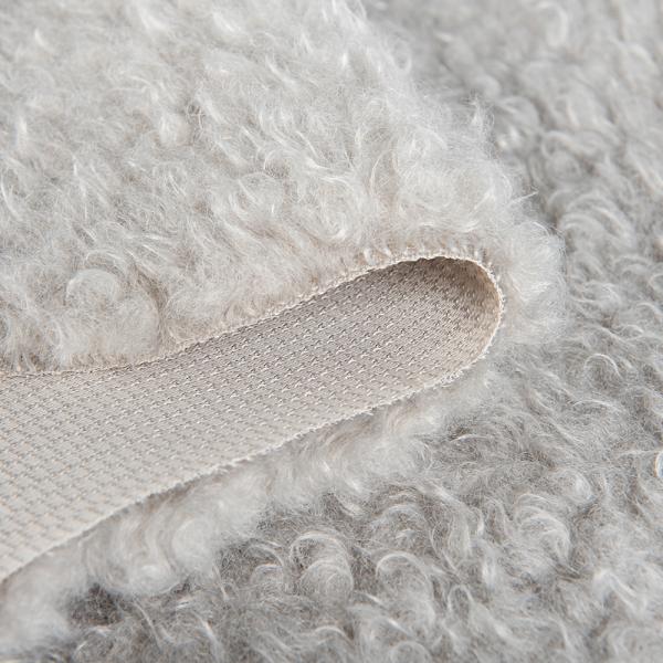 Customized Designs 100% Polyester Knitted Plush Teddy Velvet For Winter Clothing