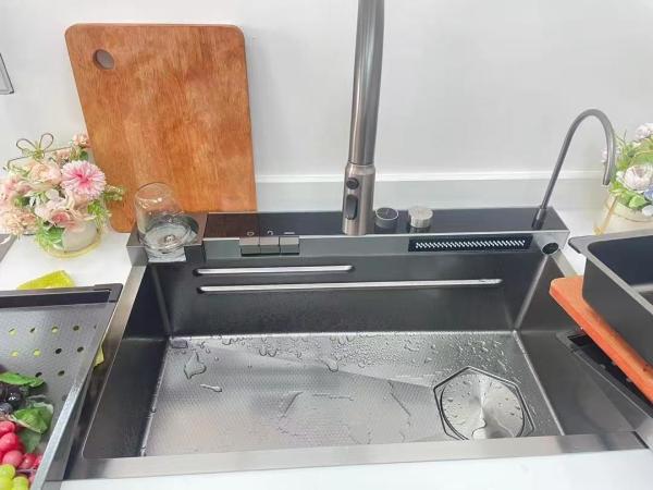 Topmount Kitchen Sink for 36 Inch Cabinet 21cm Bowl Depth 3 Faucet Holes and More Top Choice