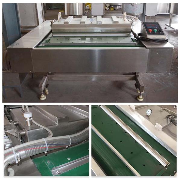 Horizontal Nitrogen Gas Food Packaging Sealing Equipment For Fruit And Vegetable