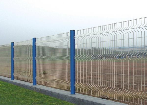 Galvanized Garden Mesh Fencing Panel , 2 X 2 Welded Wire Mesh Panels