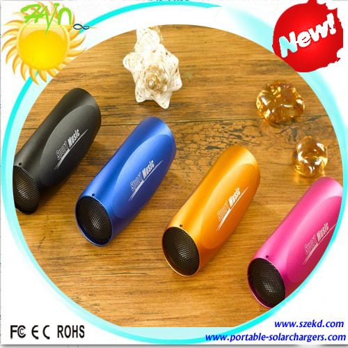 Supporting Micro SD/TF card Portable Music Mini USB Speaker With Lithium Batteries