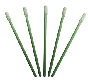 Cleanroom Swabs Cleanroom Consumables Polyester Tip Double / Single Layered