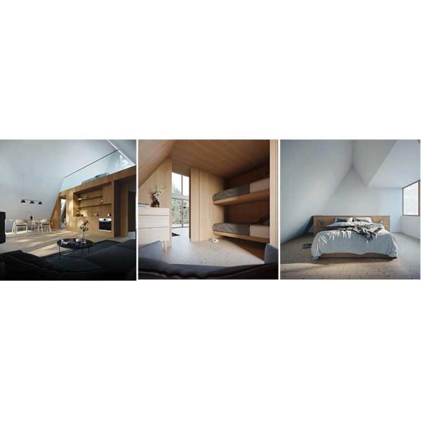 Космос Prefab блока гостиницы светлый стальной железный каркас рамки крошечный строя домашний