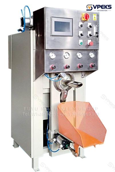 High Accuracy Valve Bag Filling Machine 120-180 Bags / Hour High Speed Bagging Machine