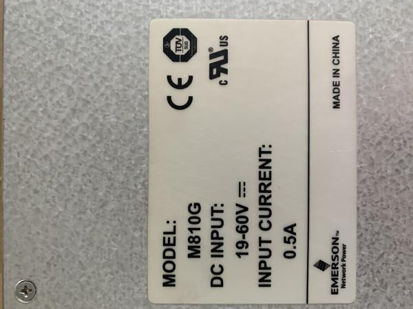Emerson Telecom Power Supply Monitoring Module M810G