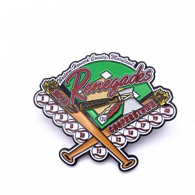 Different Styles Custom Metal Lapel Pins , Soft Enamel Dye Black Sports Lapel Pins