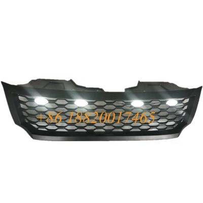 Grelha frontal preta de plástico ABS 4X4 para NAVARA NP300 2015 2016 2017 2018