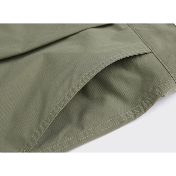 Waterproof Woven Wind Running Sports Track Jackets Multi Pocket Male Knit Cargo Jacket