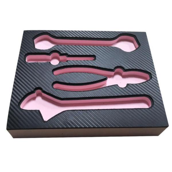 Пробирки упаковывая вставки пены коробки отрежут по заданному размеру материал ЭПЭ