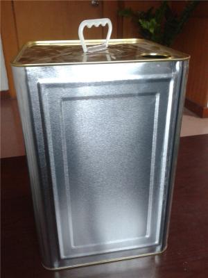 a caixa vazia da lata de 3.96gallon 15L que empacota Tin Container Empty Square Metal enlata por atacado a cubeta de um folha de Flandres de 5 galões