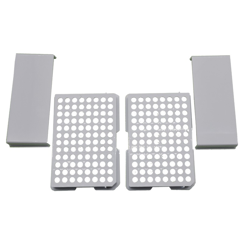 Mini Microplate Centrifuge, 96-Well PCR Plate Spinner, 3000rpm for Instant DNA/RNA Sample Preparation