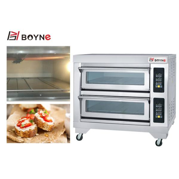 Подноса палубы 4 оборудования 2 кухни пекарни нержавеющей стали печь коммерчески электрическая