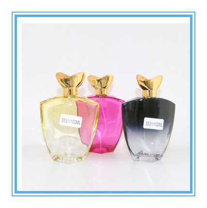 выполненный на заказ наклоняя флакон духов 100ml для дамы