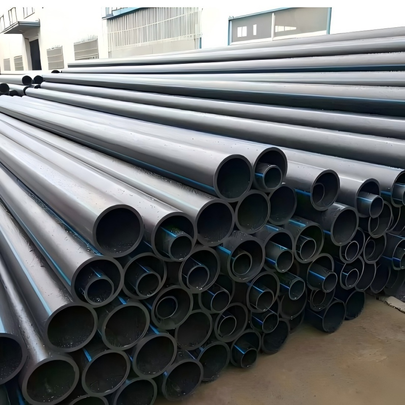 HDPE Solid Wall Pressure Pipe Extrusion Line for Water/Gas Supply