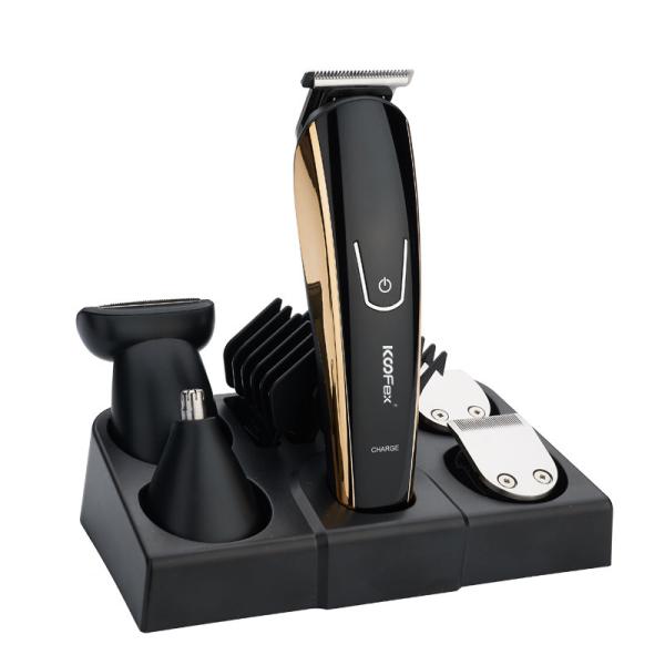 5 In 1 3W Cordless Hair Trimmer Set Multifunctional Rustproof Washable