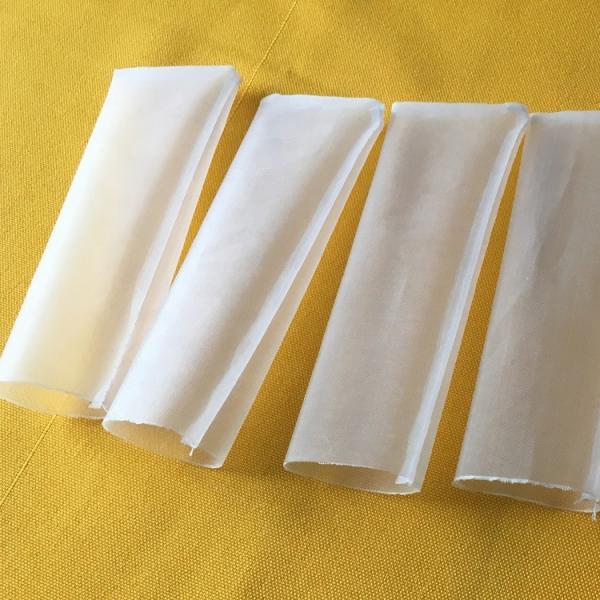 Food Grade Nylon Mesh Filter Bags , Tube - Shaped Reusable Rosin Press Bags