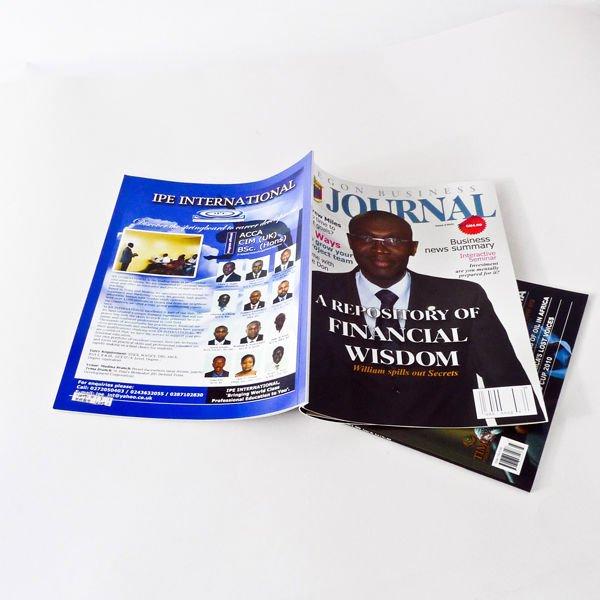 Papier d'art de CMYK, papier de conseil en ivoire, papier excentré, papier de woodfree, imprimant les magazines commerciales