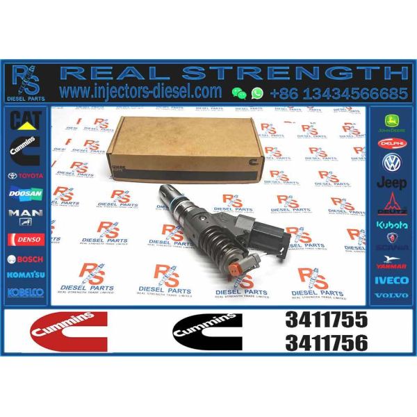 New Construction Machinery Fuel Injector for M11 Diesel for CUMMINS Diesel Engine 3411755 3411753 492825 3037772 4928517