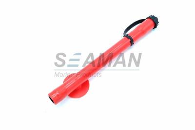 Red Inflatable Life Jacket Accessories TPU Oral Tube Overpressure Protection Relief Valve