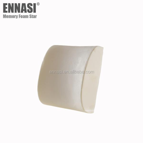 Office Chair Car Seat Memory Foam Lumbar Support Massage Cushion for Embroidery Logo