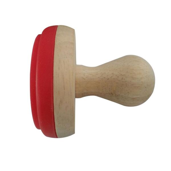 Tarjetas de sello de madera de goma de oficina para hacer libros de recortes