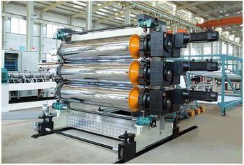Automatic Single Screw Extruder / Extrusion Machine For PP PE Sheet