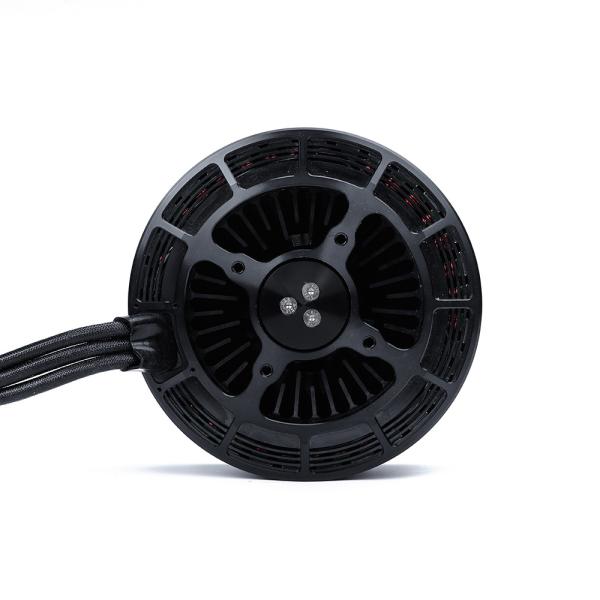 M25 IPE Brushless DC Motor with 15mm Shaft Diameter 10878W Maximum Power and 39.4kg Thrust for Manned Drones