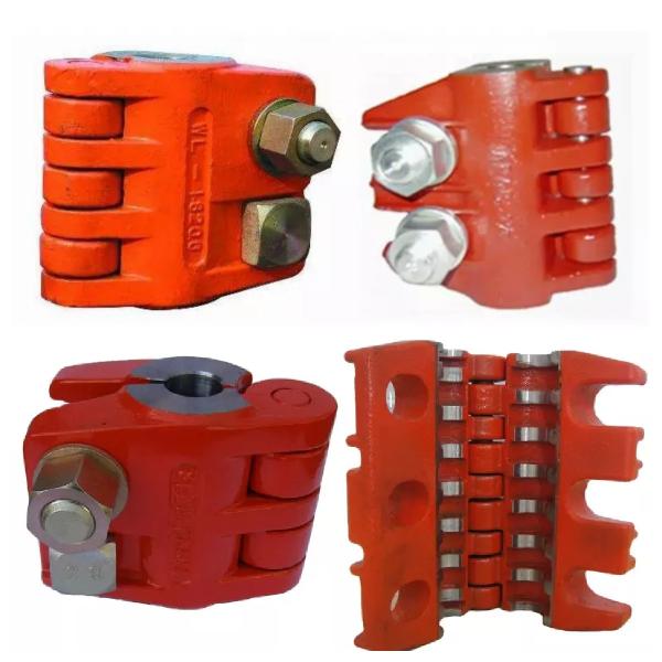 Single / Double / Three Bolt Oilfield Wellhead Equipment Polished Sucker Rod Clamp