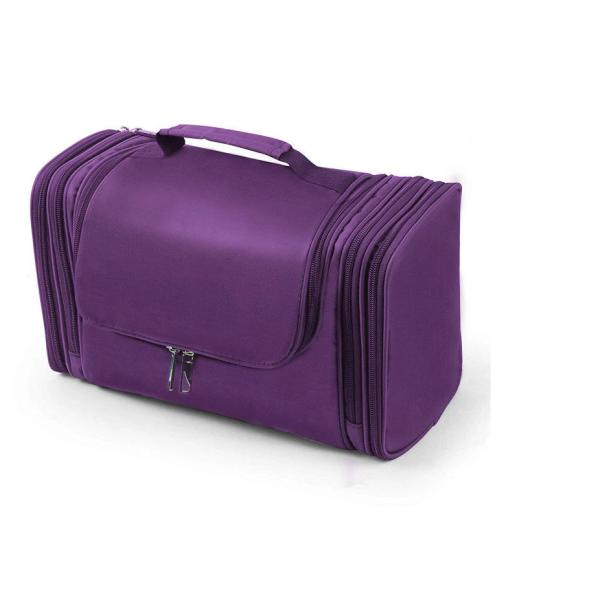 Large Capacity Promotional Toiletry Bag , Ladies Toiletry Travel Bags