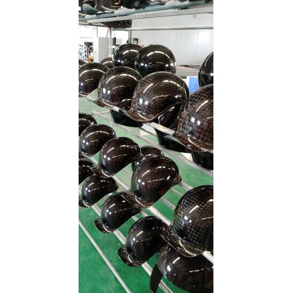 Customized Logo Accepted Carbon Fiber Retro Spoon Helmet for Direct of 12k Half Helmet