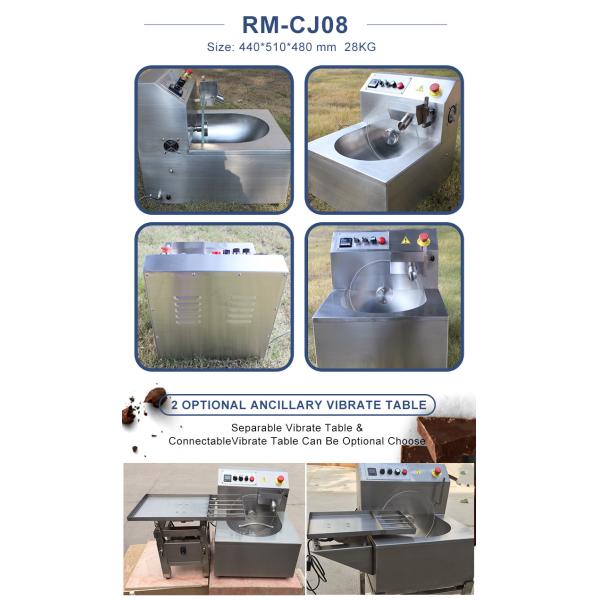 Small Chocolate Forming Machine for Chocolate 10kg/15kg Handmade Chocolate Melting