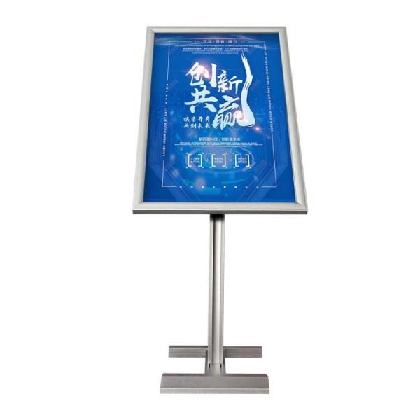 Metal Store Poster Display Advertising Indoor Banner Exhibition Display Stands