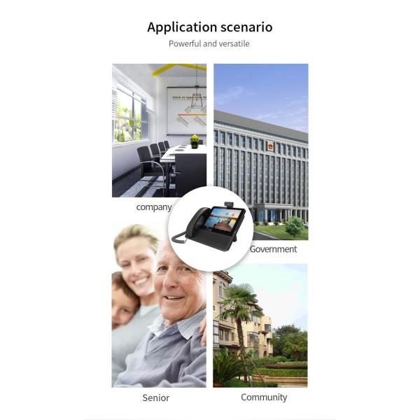 IP-сетевая домофонная система, мультимедийный видеотелефон с сенсорным экраном