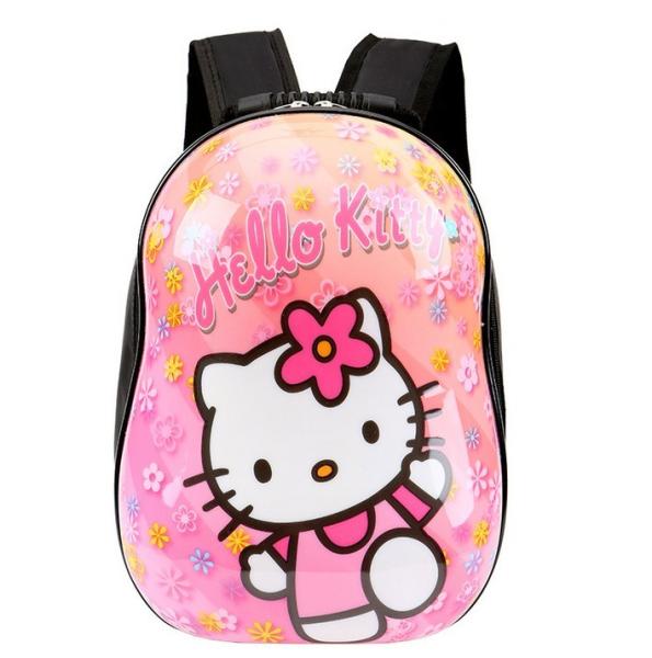 Cute cartoon eggshell little yellow People Children backpack schoolbag boys and girls primary school children