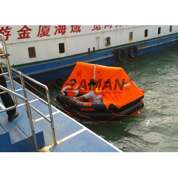 10 Person Inflatable Life Raft Rubber Solas A Pack For Marine Life Saving
