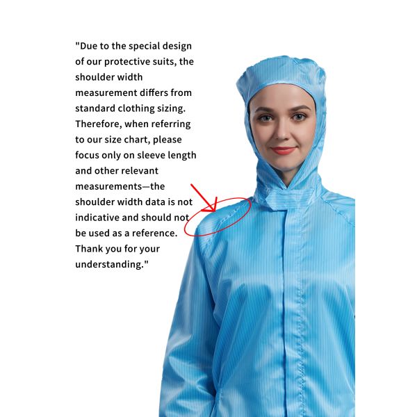 High Efficiency Level A Vapor-Protective ESD Coverall with 106-107Ohm Surface Resistance