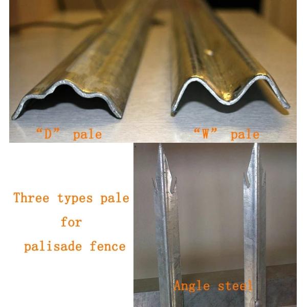 Decorative Steel Palisade Fencing Easy Installation Heavy Duty Anti Climb