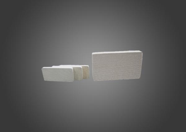 Heat Storage Metalized Ceramic Substrates , Cordierite Substrate For Infrared Catalytic Gas Burner