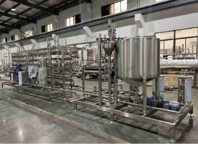 UHT SUS316 Sterilization Equipment 2T/H 3T/H For Milk Juice