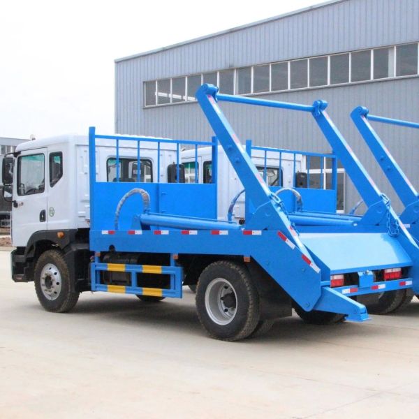 10cbm Dongfeng Refuse Rubbish Collection Truck Swing Arm Garbage Container Truck