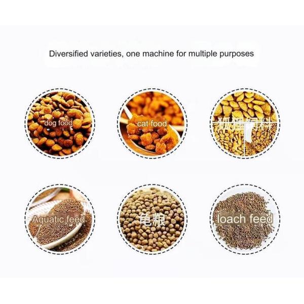 Food Machinery Pet Processing Pet Food Extruder Fish Chicken Duck Feed Pellet Machine