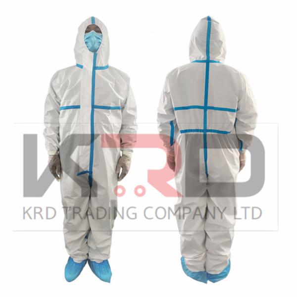 Protective Suit Personal Hospital Safety Medical Isolation Anti Virus Chemical Disposable Coverall Medical Protective Cl
