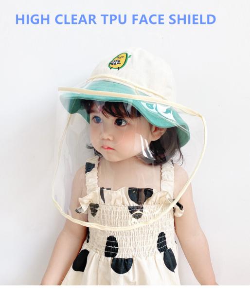 Multi Color Kids Face Shield Anti Fog For Kid Sun Protection Plastic TPU