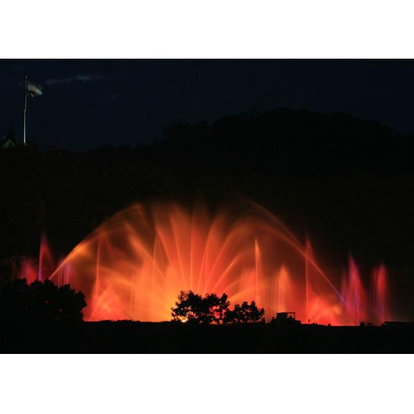 Modern Saudi Arabia Riyadh Music Dancing Fountain With Colourful Light