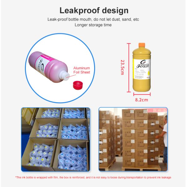 1000ML 11 Colors Pigment Textil Print Ink for Epson P9580 P5000 P6000 P7000 P8000 P9000 P7500 P9500 P7580 P9580